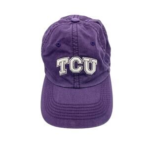 Top of the World Purple TCU Embroidered Logo College Adjustable Back Hat